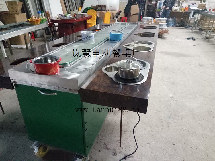 推车走路旋转麻辣烫设备照片 移动推车走路旋转麻辣烫设备地摊专用