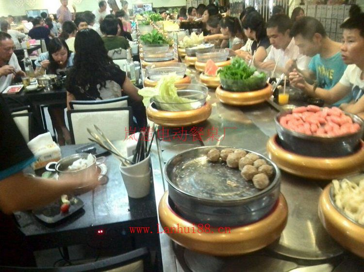 回转火锅台厂家报价 设备小火锅包邮回转火锅台厂家价格