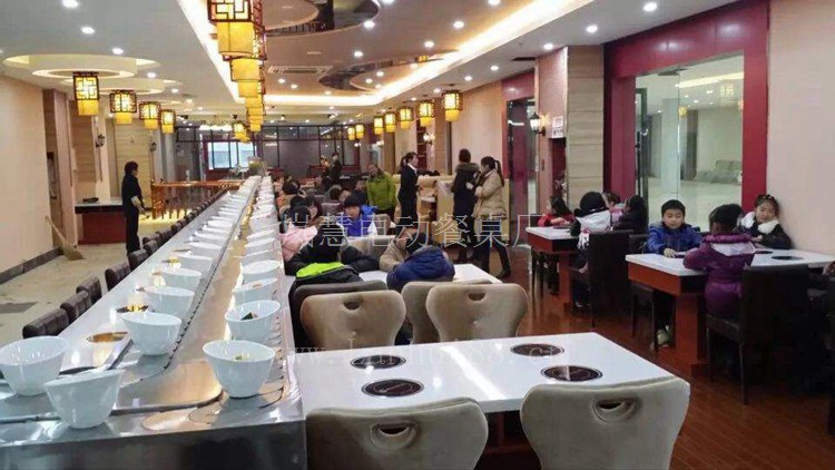 回转火锅设备生产厂家直卖全国加盟店