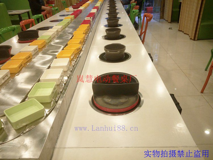 迷你涮烤高低一体锅旋转设备 砂锅小火锅设备|迷你涮烤一体锅