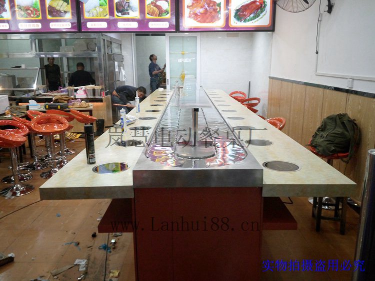 回转火锅设备批发 自动串串回转火锅设备