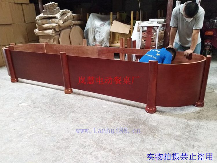 输送带月牙链板订制 传送带月牙回旋餐桌厂家直销