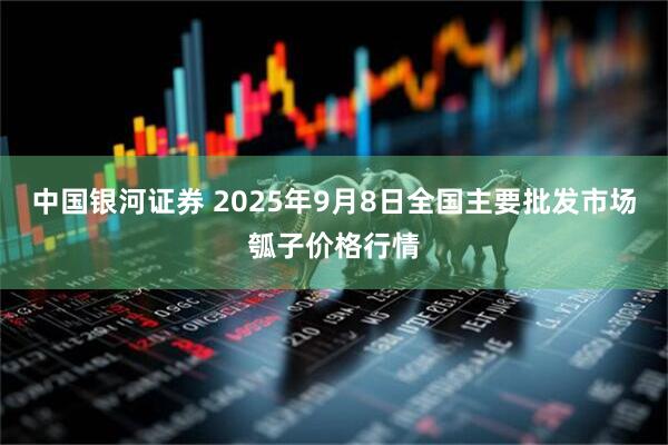 中国银河证券 2025年9月8日全国主要批发市场瓠子价格行情