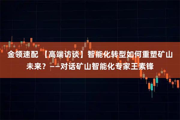 金领速配 【高端访谈】智能化转型如何重塑矿山未来？——对话矿山智能化专家王素锋