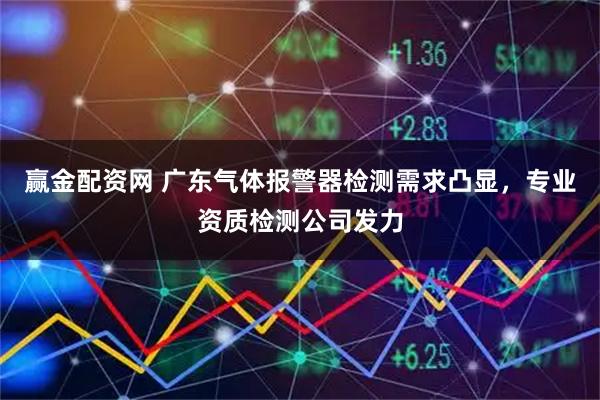 赢金配资网 广东气体报警器检测需求凸显,专业资质检测公司发力